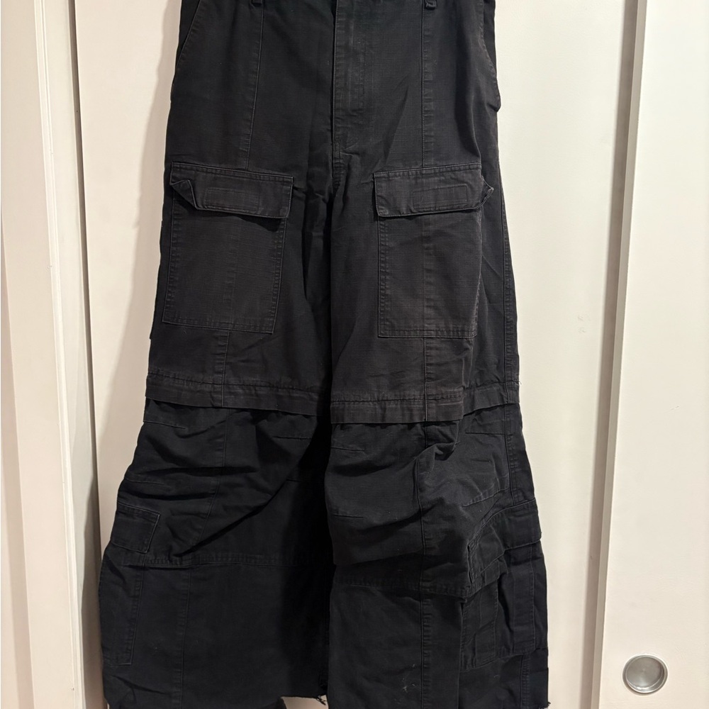 Balenciaga Black Cargo Pants